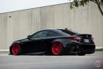 Lexus RC350 F-Sport on Vossen Wheels (LC-105T) 2016 года